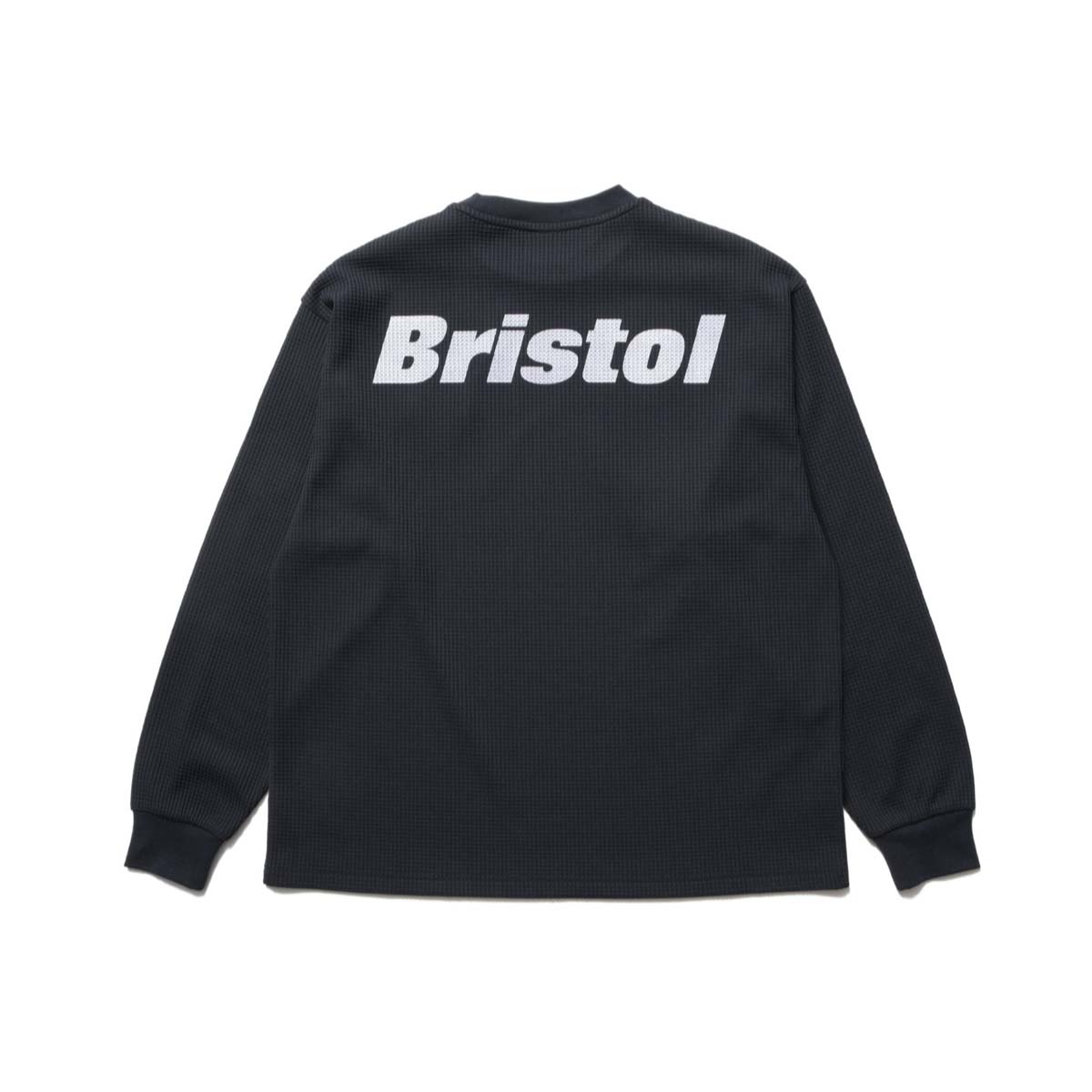 F.C.Real Bristol / TECH WAFFLE LOUNGE L/S TOP (Black)